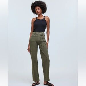 Madewell Emmett Wide-Leg Pant: Patch Pocket Edition size 27 NWt